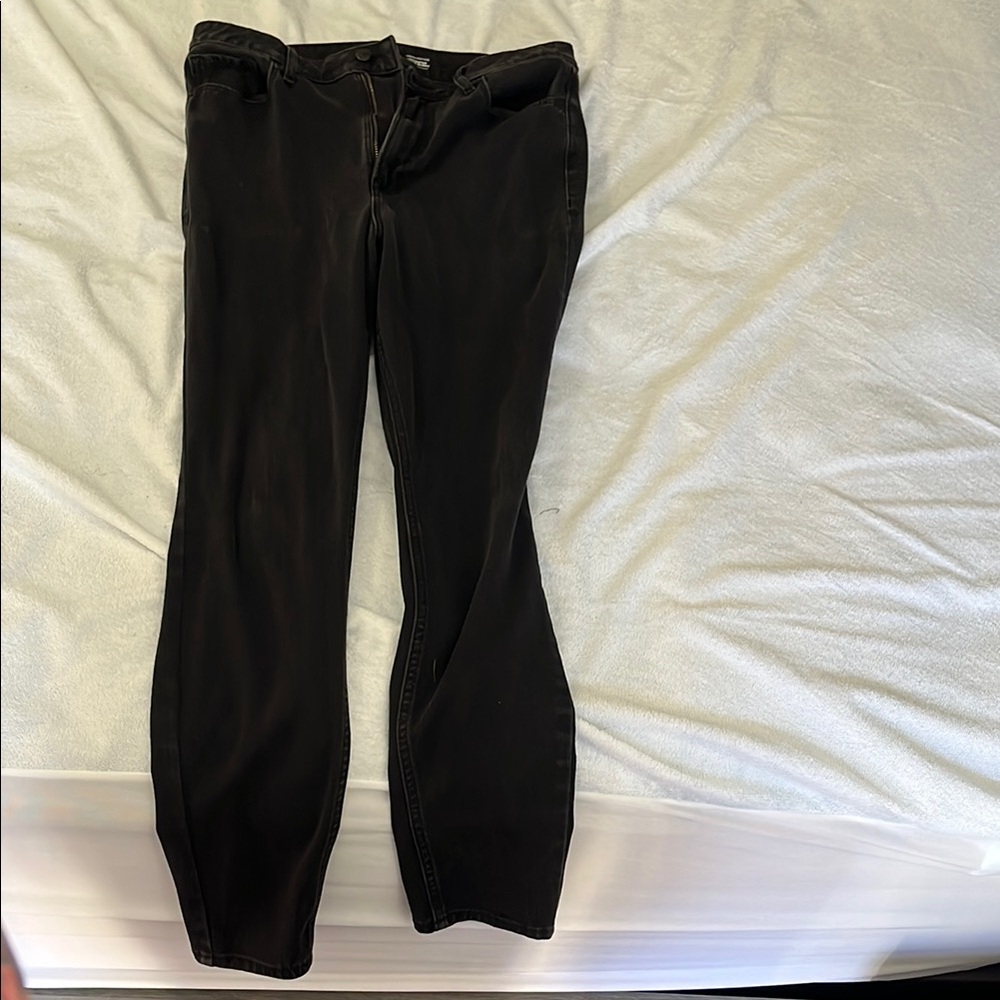 Black Denim Jeans
